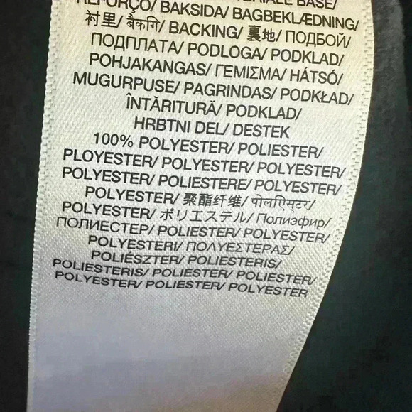 7 for all mankind VEGAN FAUX LEATHER EASY SLIM PANT IN BLACK Sz. 28 - Picture 7 of 7